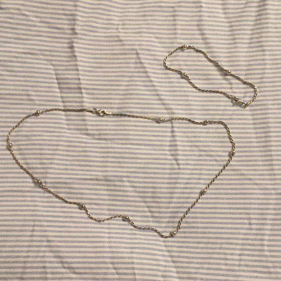 Sterling Sliver matching necklace and bracelet - Picture 2 of 6